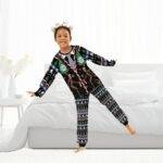 Busch Light Christmas Bigfoot Family Pajamas Set