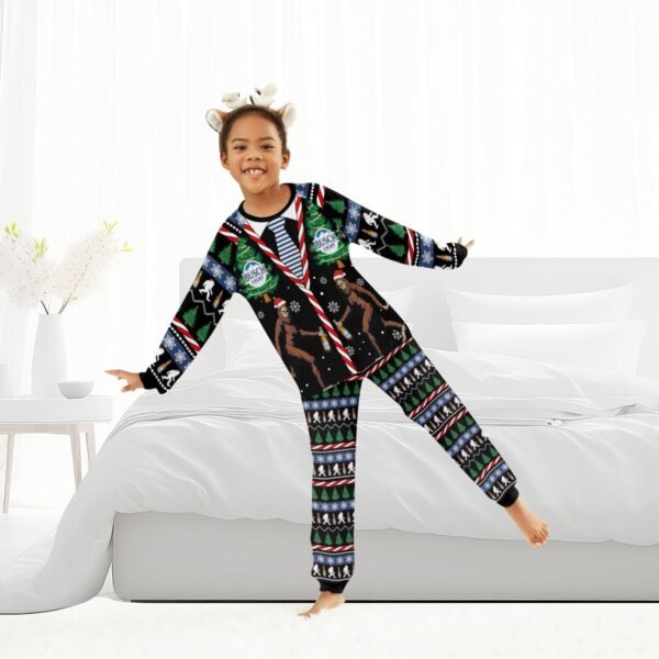 Busch Light Christmas Bigfoot Family Pajamas Set