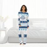 Busch Light Christmas Family Pajamas Set