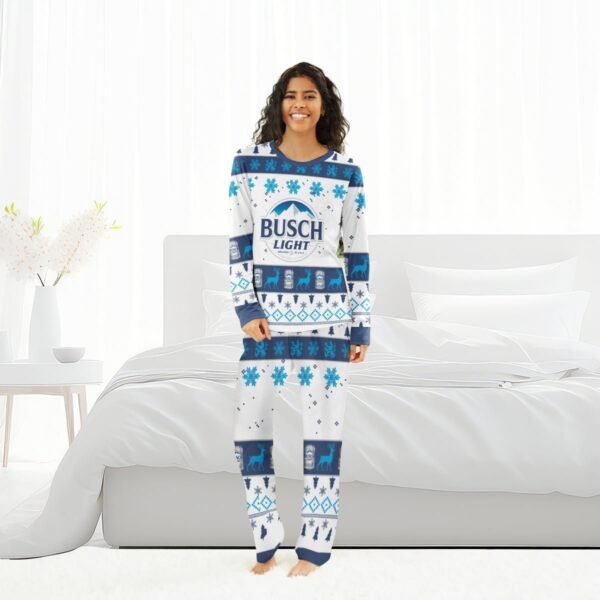 Busch Light Christmas Family Pajamas Set