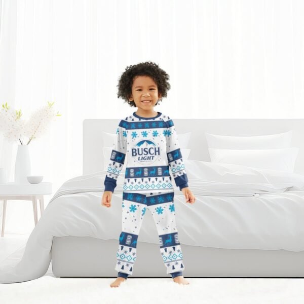 Busch Light Christmas Family Pajamas Set