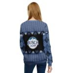 Busch Light Christmas Gingerbread Ugly Sweater