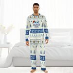 Busch Light Christmas Reindeer Family Pajamas Set