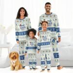 Busch Light Christmas Reindeer Family Pajamas Set