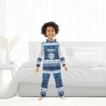 Busch Light Christmas Snowfall Family Pajamas Set