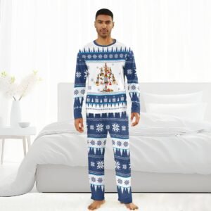 Busch Light Christmas Tree Family Pajamas Set - Flexiquor.com