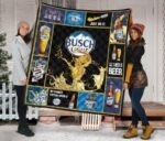 Busch Light Flannel Blanket
