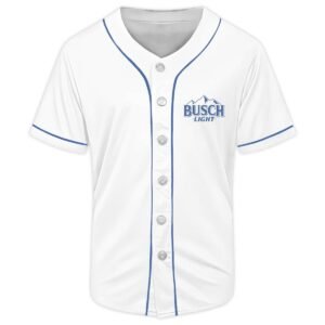 Busch Light Go Fishing Baseball Jersey - Flexiquor.com