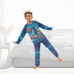 Busch Light HoHoHo Family Pajamas Set