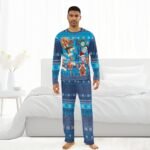 Busch Light HoHoHo Family Pajamas Set
