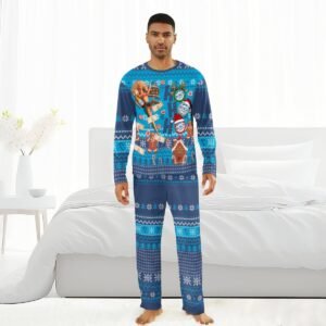 Busch Light HoHoHo Family Pajamas Set - Flexiquor.com