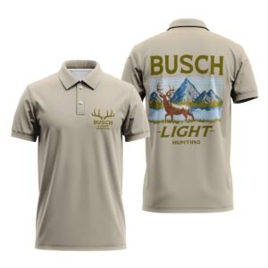 Busch Light Hunting Polo Shirt