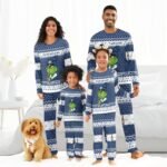 Busch Light Make Grinch Happy Family Pajamas Set