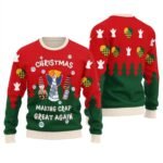 Busch Light Making Christmas Great Again Ugly Sweater
