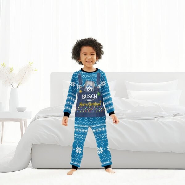 Busch Light Merry Christmas Family Pajamas Set