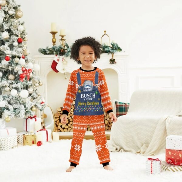 Busch Light Merry Christmas Family Pajamas Set
