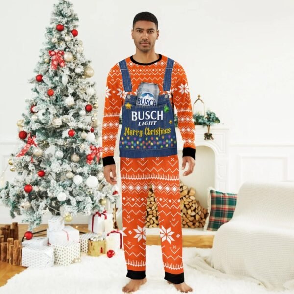 Busch Light Merry Christmas Family Pajamas Set