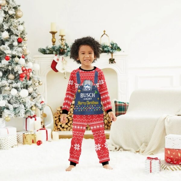 Busch Light Merry Christmas Family Pajamas Set