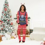 Busch Light Merry Christmas Family Pajamas Set