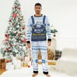 Busch Light Merry Christmas Family Pajamas Set