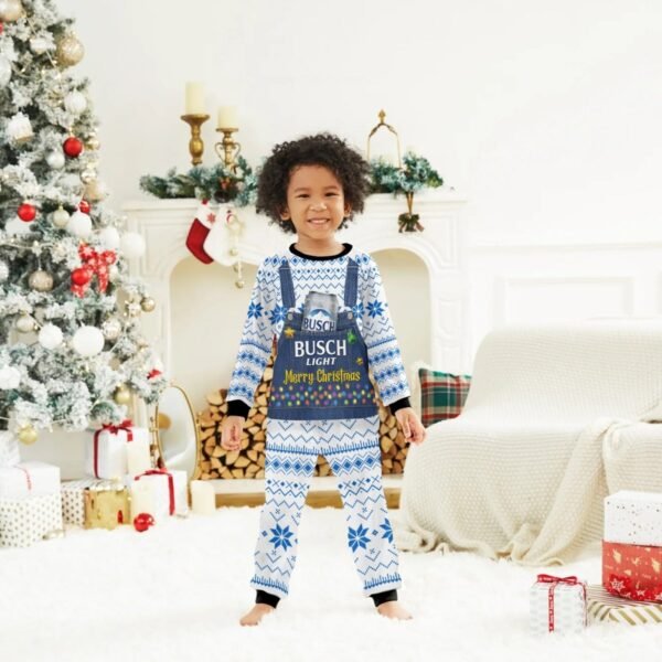 Busch Light Merry Christmas Family Pajamas Set