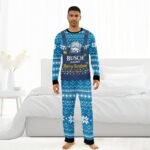 Busch Light Merry Christmas Family Pajamas Set