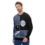 Busch Light Retro Christmas Ugly Sweater