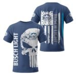 Busch Light Skull T-Shirt