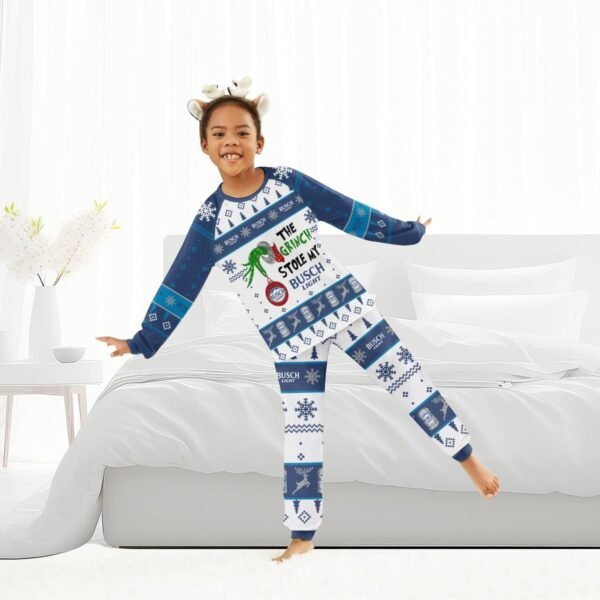 Busch Light The Grinch Stole Family Pajamas Set