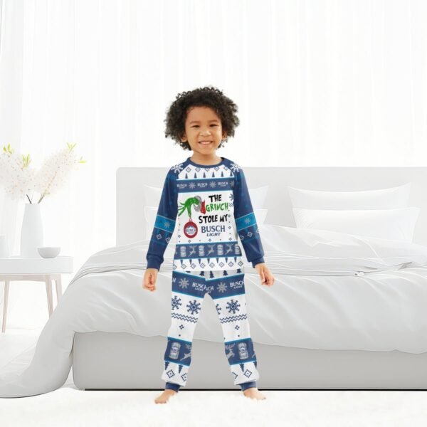 Busch Light The Grinch Stole Family Pajamas Set