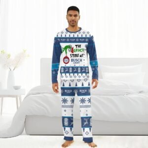 Busch Light The Grinch Stole Family Pajamas Set - Flexiquor.com