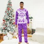 Busch Light Winter Christmas Family Pajamas Set