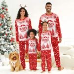 Busch Light Winter Christmas Family Pajamas Set
