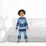 Busch Light Winter Reindeer Family Pajamas Set