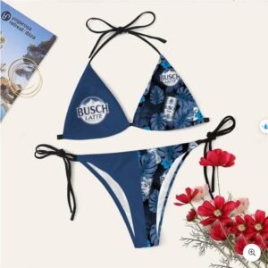 Busch Latte Triangle Beach Bikini