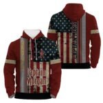 Captain Morgan Stainless Steel American Flag Hoodie & Zip Hoodie