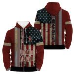 Captain Morgan Stainless Steel American Flag Hoodie & Zip Hoodie