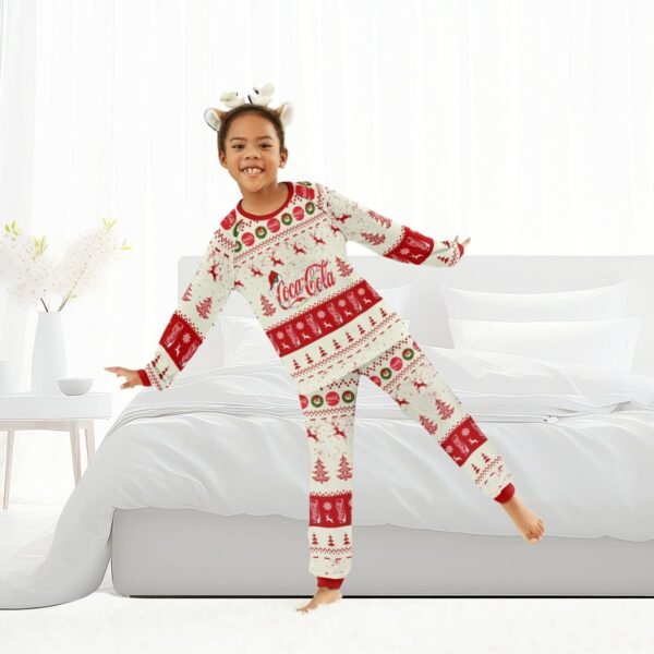 Coca Cola Christmas Reindeer Family Pajamas Set