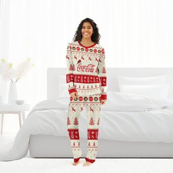 Coca Cola Christmas Reindeer Family Pajamas Set