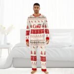 Coke Diet Christmas Reindeer Family Pajamas Set