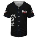 Coors Banquet American Flag Baseball Jersey