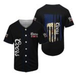 Coors Banquet American Flag Baseball Jersey