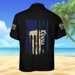 Coors Banquet American Flag Men's Plus Size Polo Shirt