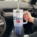 Coors Banquet Cat In The Hat 40oz Tumbler With Handle