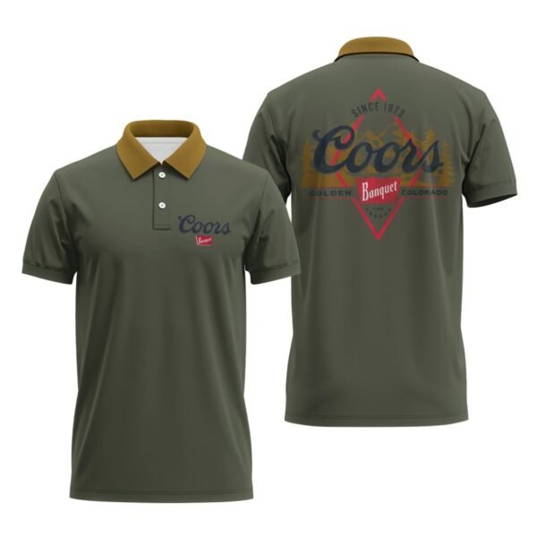 Coors Banquet Golden Colorado Polo Shirt