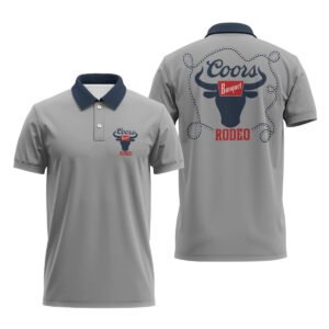 Coors Banquet Rodeo Polo Shirt