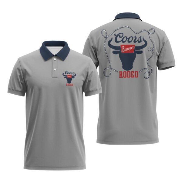 Coors Banquet Rodeo Polo Shirt