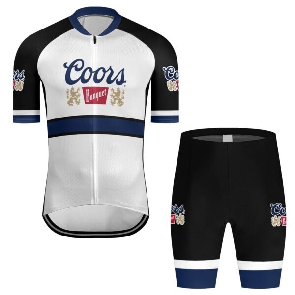 Coors Banquet Stripe Men's Cycling Jersey Set