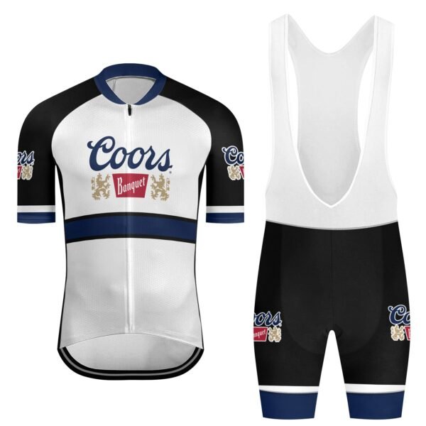 Coors Banquet Stripe Men's Cycling Jersey Set