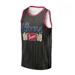 Personalized Coors Banquet Striped Men's Tank Top